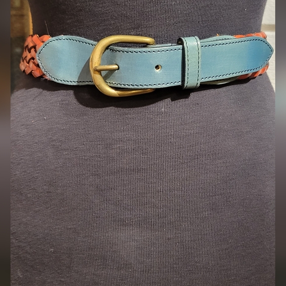 A.P.C. Braided Leather Belt size xs - Picture 2 of 5